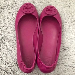 EUC Tory Burch Minnie Traveler Flat